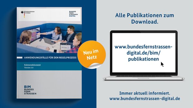 Ansicht der Publikation "Anwendungsfälle Regelprozess" mit weiterführendem Link zur Publikatonsseite